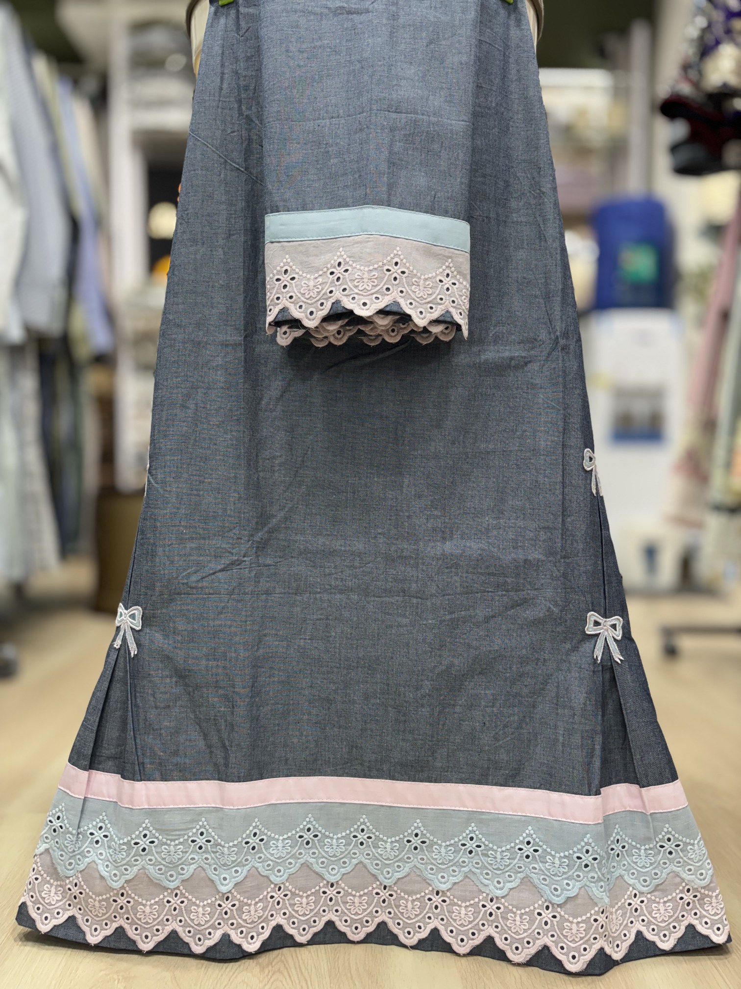  Denim Bow Lines on sides Rida 